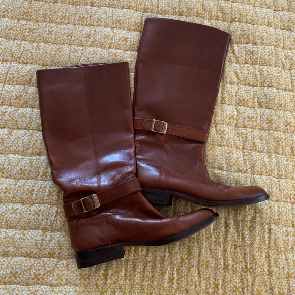 Etienne Aigner Shoes - Vintage Leather Riding Boots